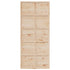 Barn Door 90x208 cm Solid Wood Pine