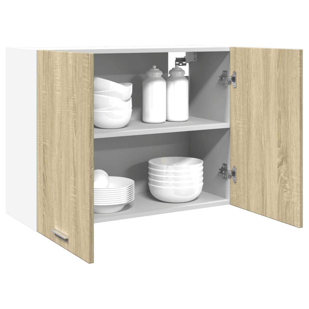 Hanging Cabinet Lyon Sonoma Oak 80x31x60 cm Engineered Wood