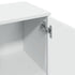 Sideboard White 90.5x29.5x65 cm Engineered Wood