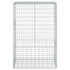 Gabion Basket with Cover 100x50x150 cm Galvanised Iron