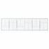 Gabion Basket with Cover 600x50x150 cm Galvanised Iron