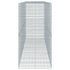 Gabion Basket with Cover 450x100x200 cm Galvanised Iron