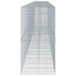 Gabion Basket with Cover 950x100x200 cm Galvanised Iron