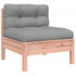 8 Piece Garden Sofa Set with Cushions Solid Wood Douglas Fir