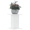 Plant Stands 2 pcs White 30x30x40 cm Engineered Wood