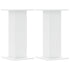 Plant Stands 2 pcs White 30x30x60 cm Engineered Wood