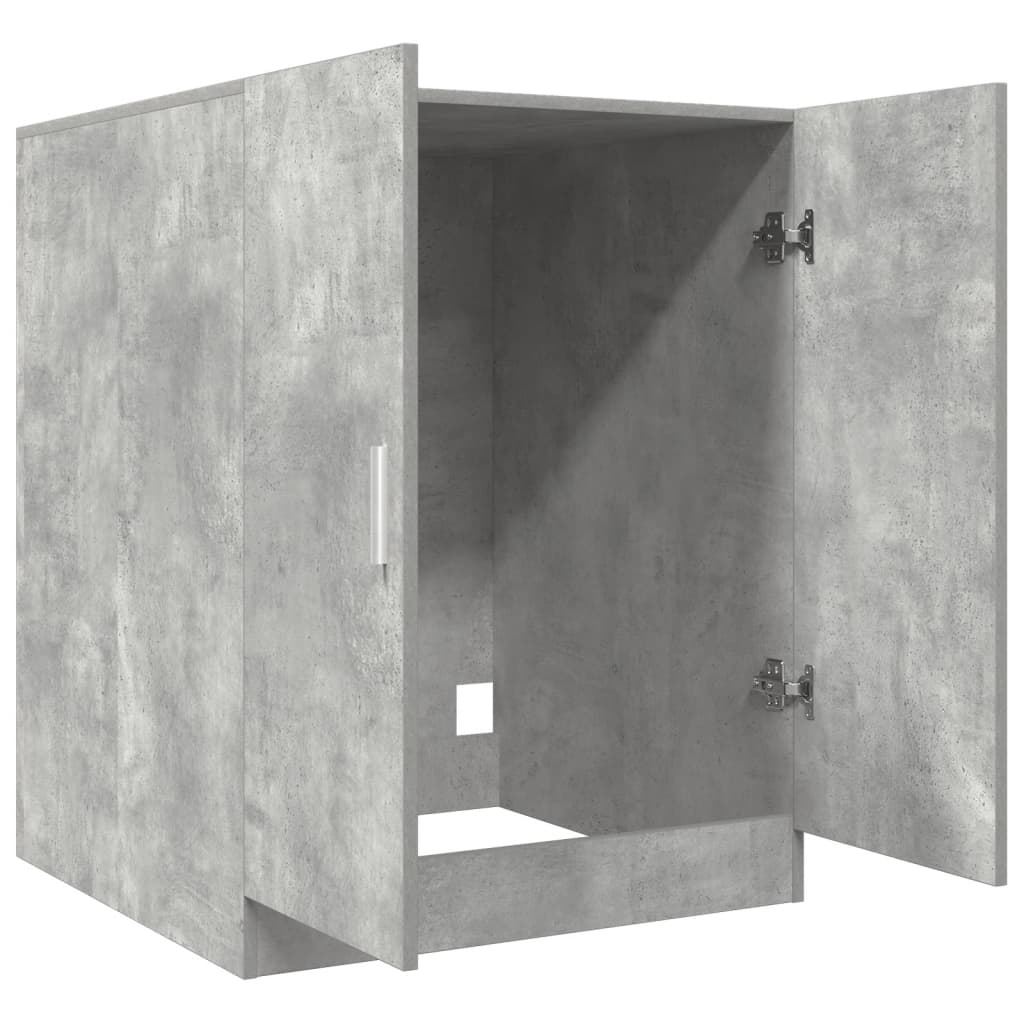 Washing Machine Cabinet Concrete Grey 70.5x71.5x91.5 cm