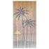 Insect Door Curtain Palm Tree Print 100x200 cm Bamboo