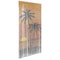 Insect Door Curtain Palm Tree Print 100x220 cm Bamboo