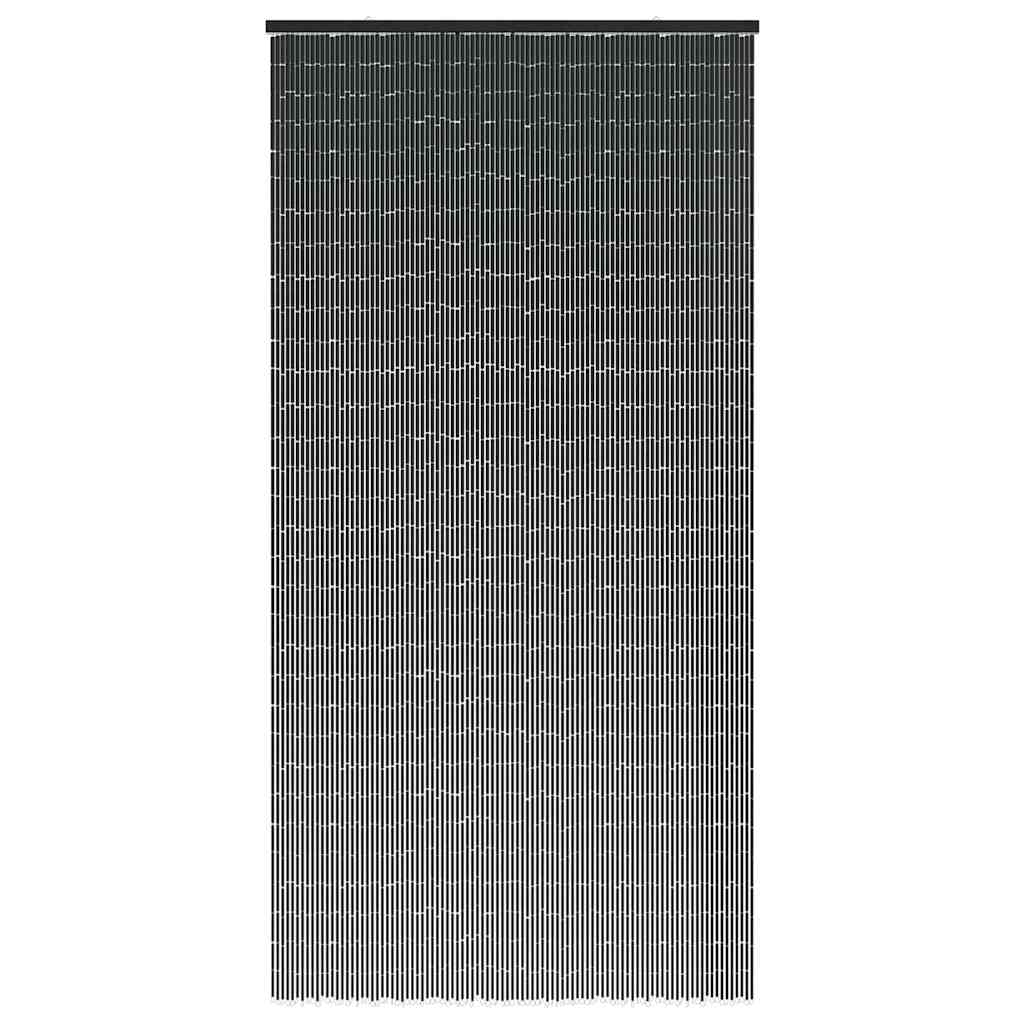 Insect Door Curtain Dark Grey 100x220 cm Bamboo