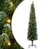 Artificial Slim Christmas Tree 300 LEDs 240 cm