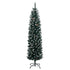 Artificial Slim Christmas Tree 150 LEDs 150 cm