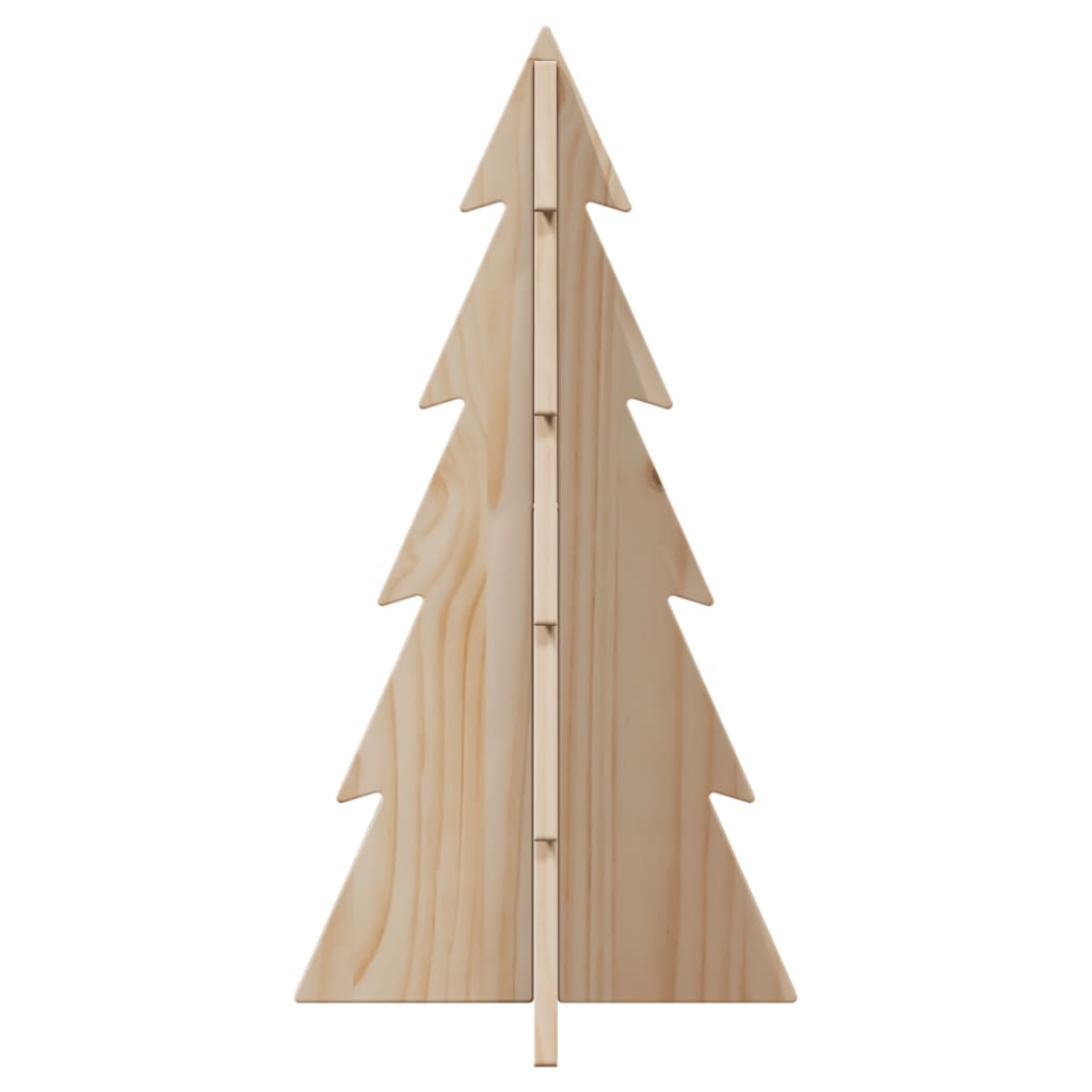 Wooden Christmas Tree for Decoration 59.5 cm Solid Wood Pine