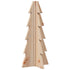 Wooden Christmas Tree for Decoration 49 cm Solid Wood Pine