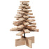 Wooden Christmas Tree for Decoration 60 cm Solid Wood Pine