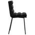 Dining Chairs 4 pcs Black Velvet