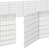 Free Range Animal Enclosure 48-Panel 54x60 cm Galvanised Iron