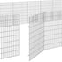 Free Range Animal Enclosure 48-Panel 54x80 cm Galvanised Iron