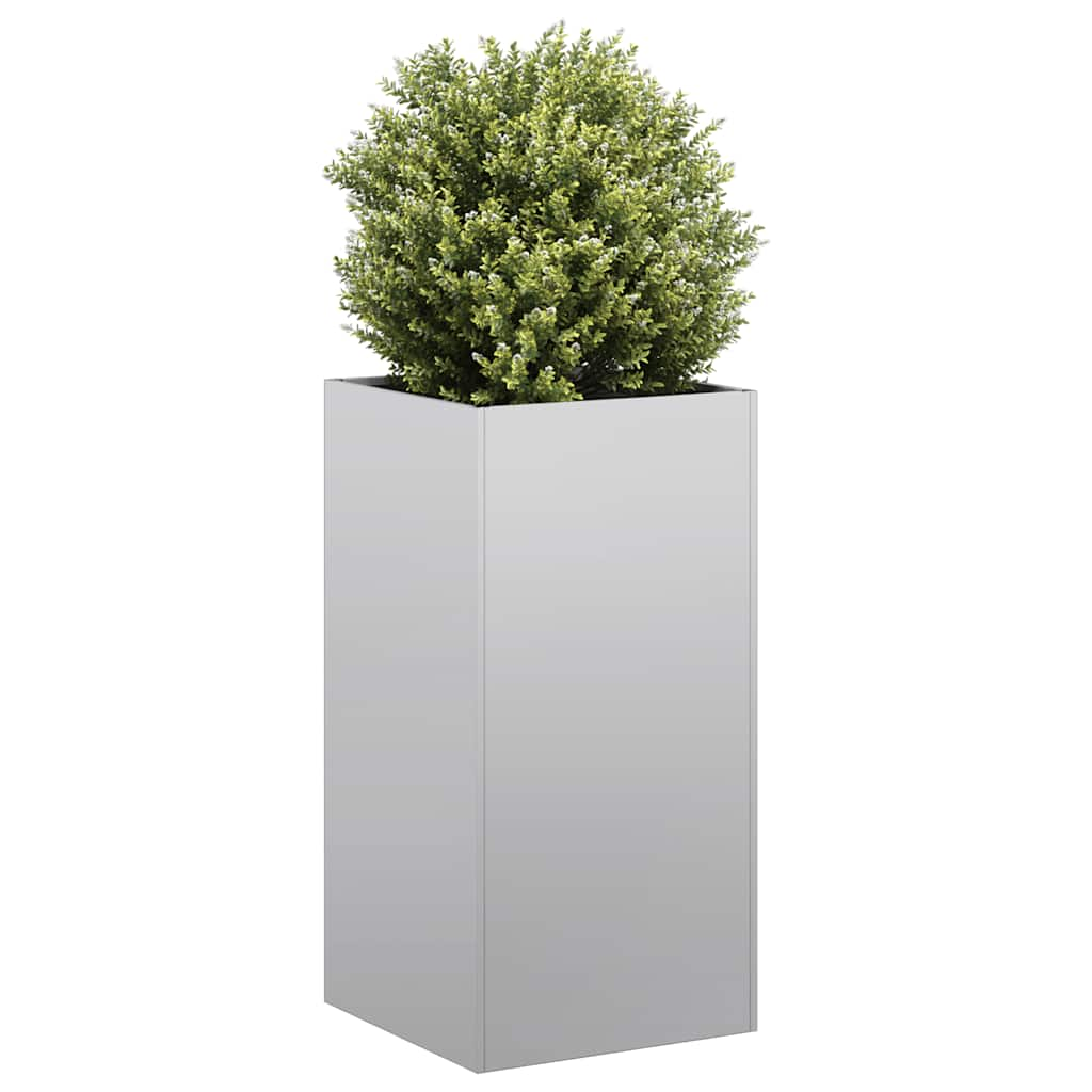 Planter 40x40x80 cm Galvanised Steel