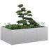 Planter 120x80x40 cm Galvanised Steel