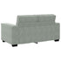 2-Seater Sofa Light Grey 120 cm Velvet