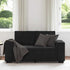 2-Seater Sofa Black 120 cm Velvet