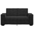 2-Seater Sofa Black 120 cm Velvet