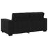 2-Seater Sofa Black 140 cm Velvet