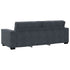 3-Seater Sofa Dark Grey 180 cm Velvet