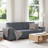 3-Seater Sofa Dark Grey 180 cm Velvet