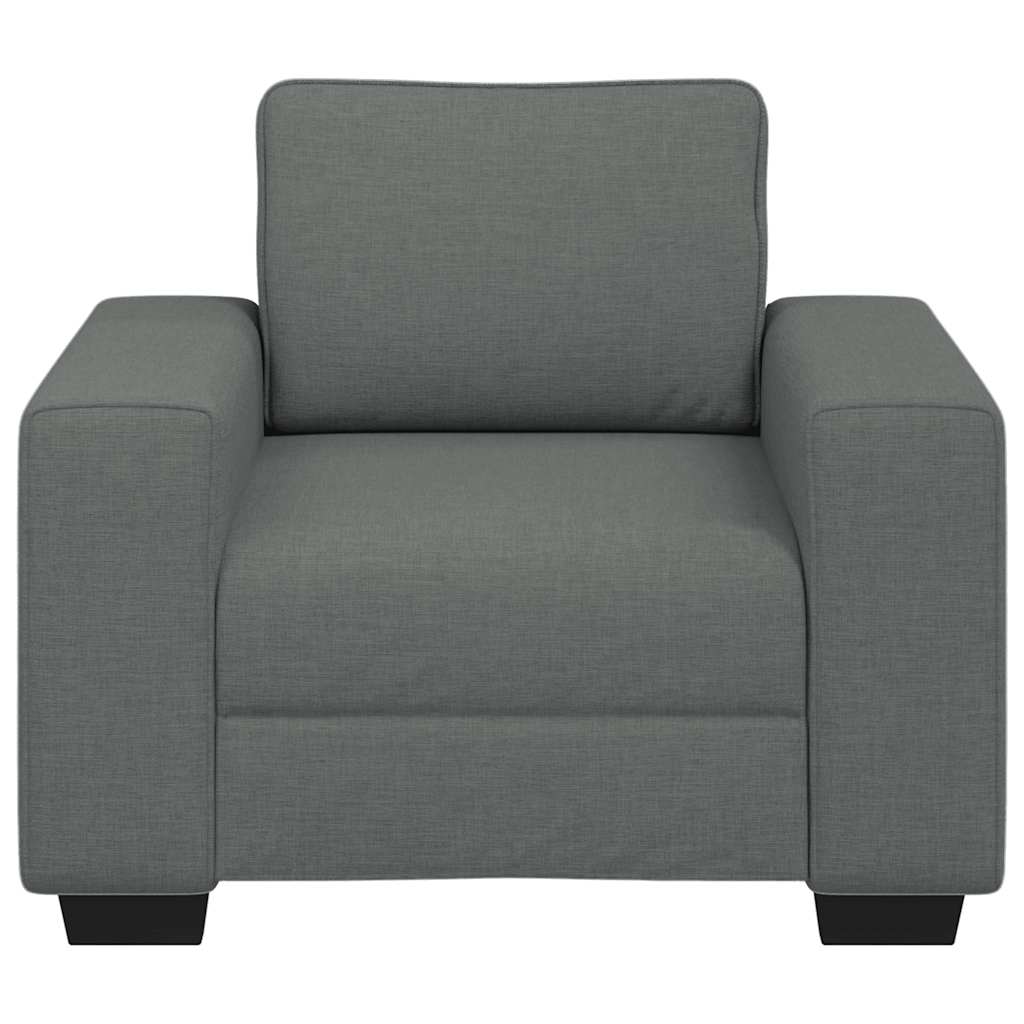 Sofa Chair Dark Grey 60 cm Fabric