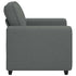 Sofa Chair Dark Grey 60 cm Fabric