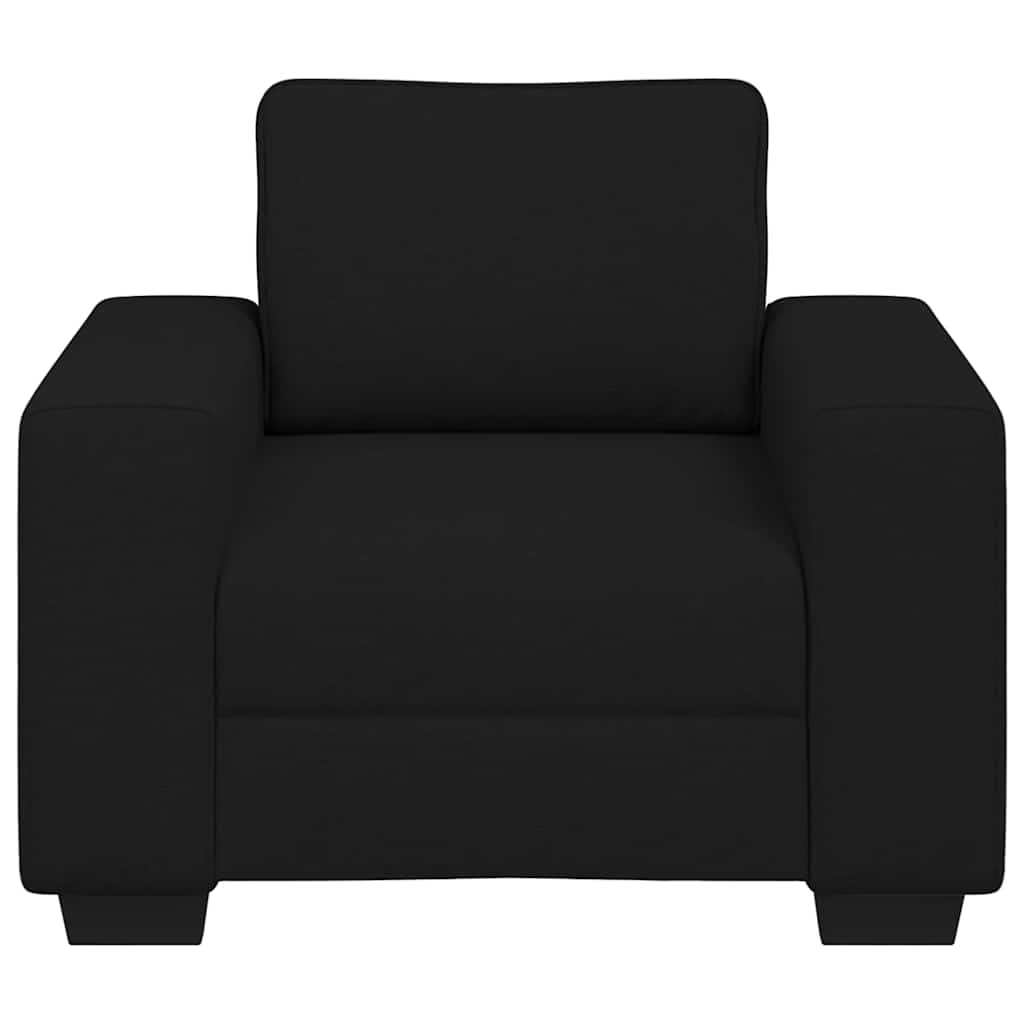 Sofa Chair Black 60 cm Fabric