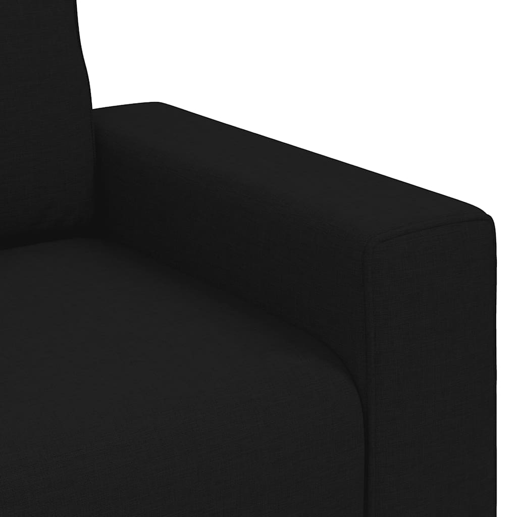 Sofa Chair Black 60 cm Fabric