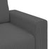 Sofa Chair Dark Grey 59 cm Corduroy Fabric