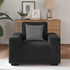 Sofa Chair Black 59 cm Velvet