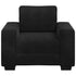 Sofa Chair Black 59 cm Velvet