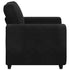 Sofa Chair Black 59 cm Velvet