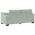 Loveseat Sofa Light Grey 140 cm Velvet