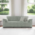 3-Seater Sofa Light Grey 178 cm Velvet