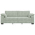 3-Seater Sofa Light Grey 178 cm Velvet