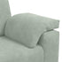 3-Seater Sofa Light Grey 178 cm Velvet