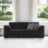 3-Seater Sofa Black 178 cm Velvet