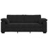 3-Seater Sofa Black 178 cm Velvet