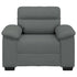 Sofa Chair Dark Grey 60 cm Fabric