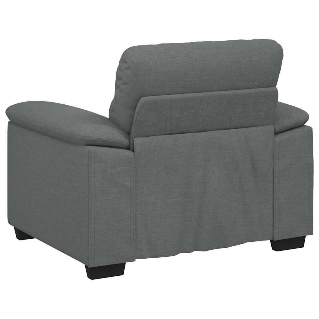 Sofa Chair Dark Grey 60 cm Fabric