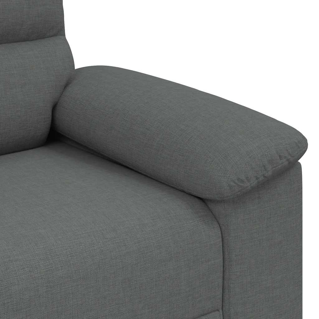 Sofa Chair Dark Grey 60 cm Fabric