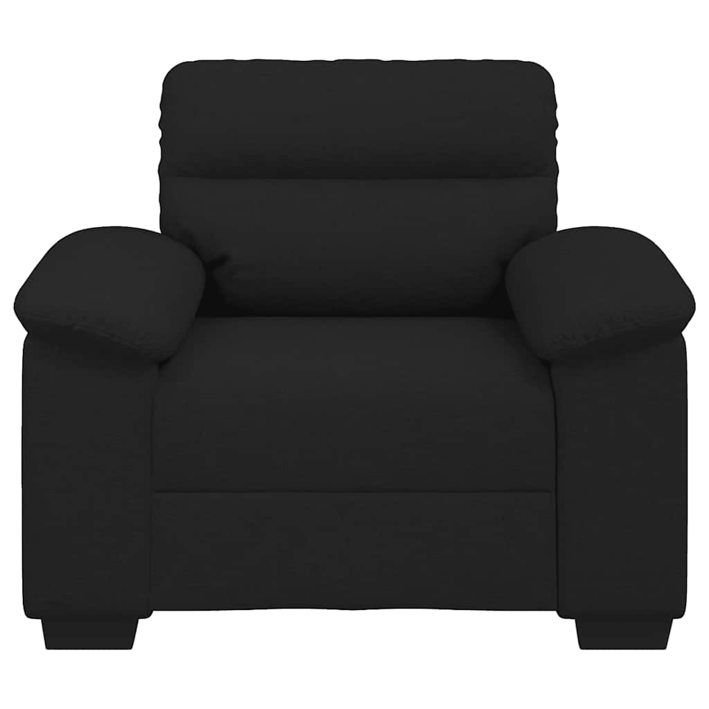 Sofa Chair Black 60 cm Fabric