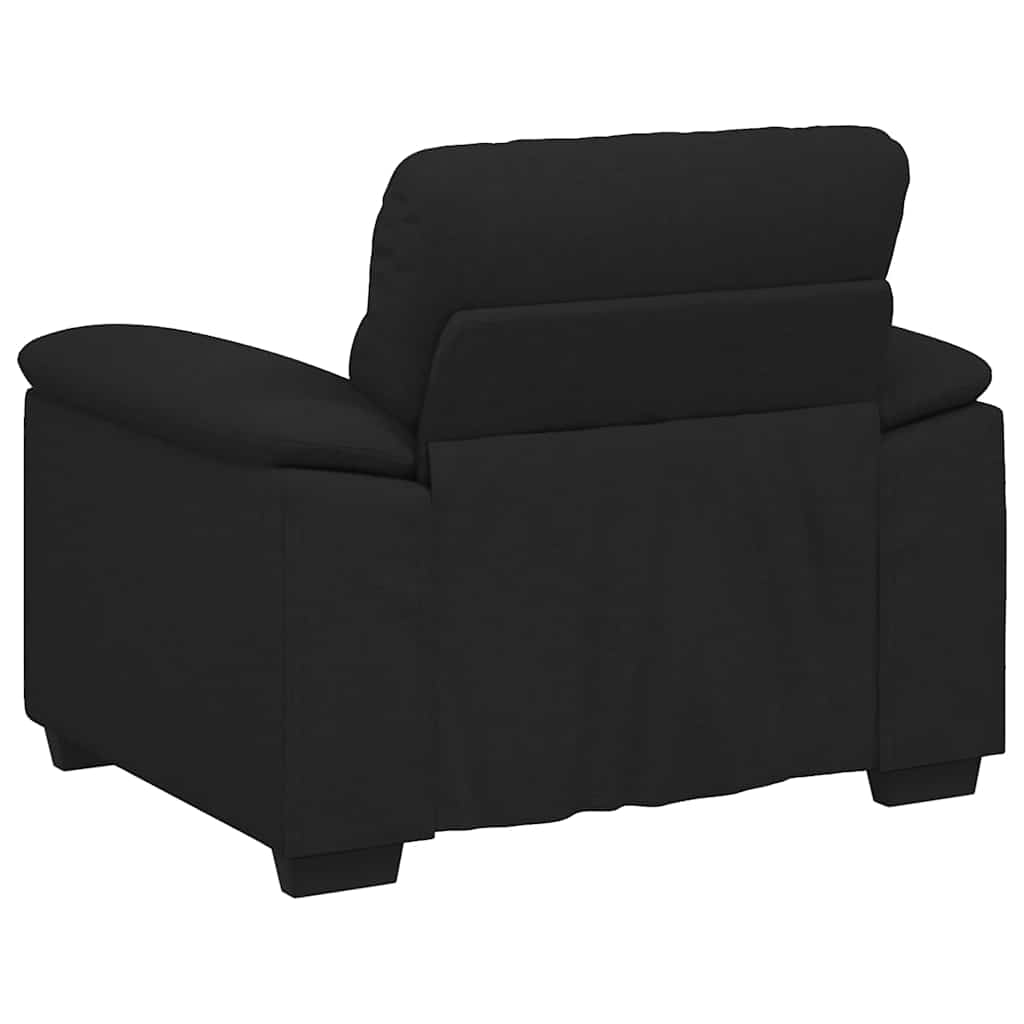 Sofa Chair Black 60 cm Fabric