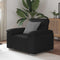 Sofa Chair Black 60 cm Faux Leather